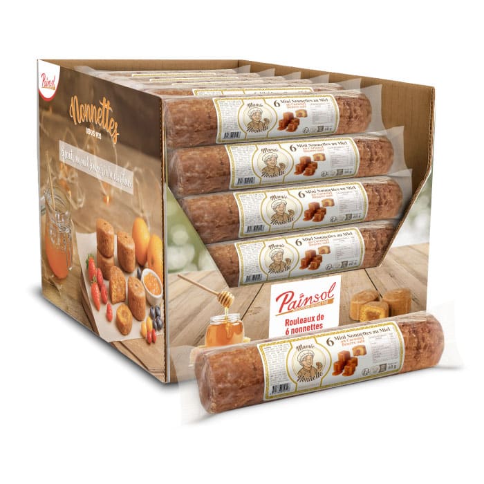 Colis de 18 rouleaux de Mini Nonnettes 60g Caramel Beurre Salé